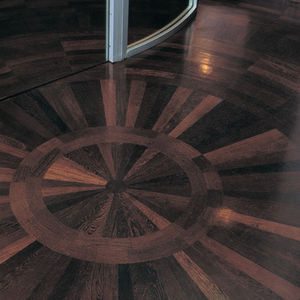 engineered parquet floor / glued / oiled / tile