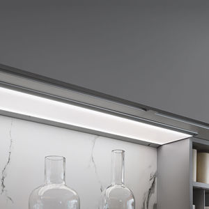 recessed light fixture / LED / rectangular / kitchen