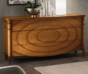 traditional chest of drawers / solid wood