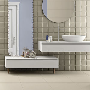 wall tile / floor / porcelain stoneware / plain