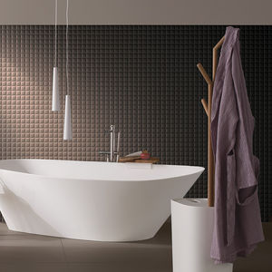 wall tile / floor / porcelain stoneware / plain