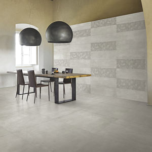 wall tile / floor / porcelain stoneware / plain