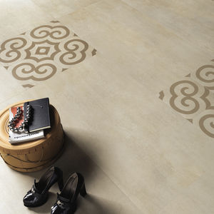 wall tile / floor / porcelain stoneware / patterned