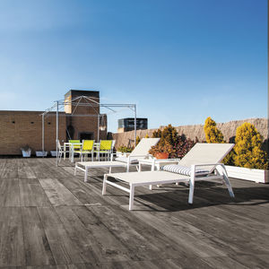 outdoor tile / floor / porcelain stoneware / patterned