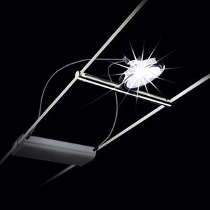 LED cable lighting / halogen / round / metal