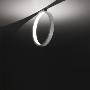 contemporary ceiling light / round / aluminum / LED
