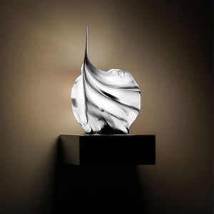 contemporary wall light / aluminum / steel / silicone