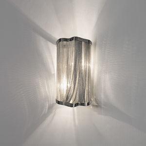 contemporary wall light / metal / LED / halogen