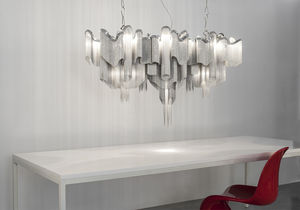 pendant lamp / contemporary / metal / halogen