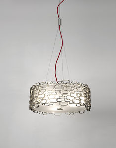 pendant lamp / original design / nickel