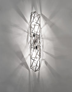 contemporary wall light / metal / halogen