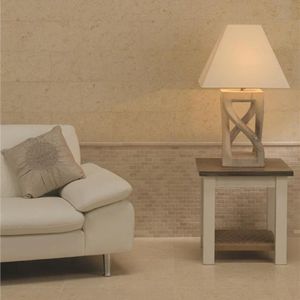 indoor tile / wall / limestone / 40x40 cm