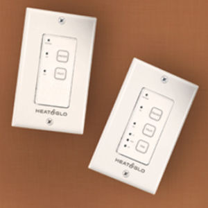electronic thermostat / wall-mounted / for heating