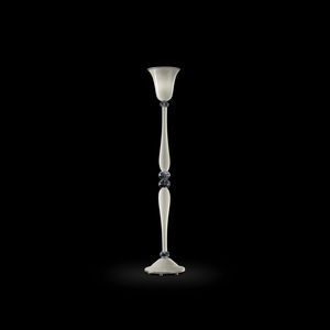 floor-standing lamp / traditional / glass / halogen