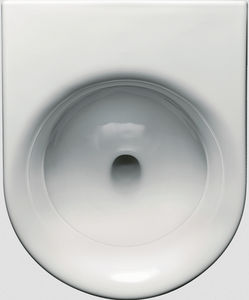 wall-mounted urinal / ceramic