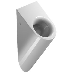 wall-mounted urinal / ceramic
