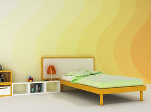 single bed / contemporary / on casters / child's unisex