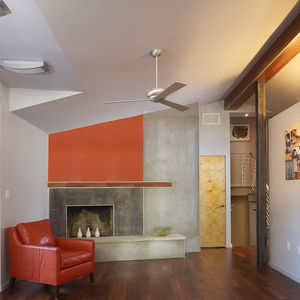 axial fan / ceiling / residential / metal
