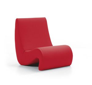contemporary armchair / fabric / by Verner Panton / for public buildings