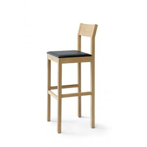 contemporary bar chair / oak / ash / birch