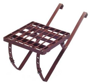 metal access grid for maintenance work / for roofs