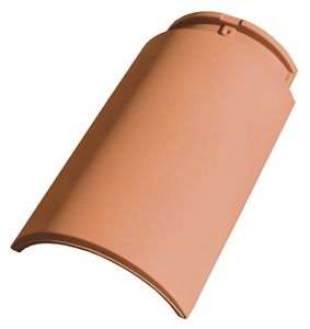 ridge roof tile / clay