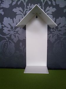 wall-mounted shelf / original design / metal