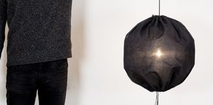 pendant lamp / contemporary / fabric