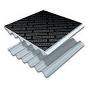 thermal insulation / expanded polystyrene / for roofs / rigid panel