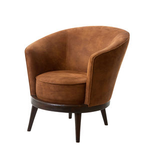 contemporary armchair / fabric / club / for hotels