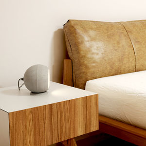 table lamp / contemporary / concrete / handmade