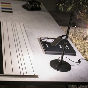 table lamp / contemporary / metal / concrete