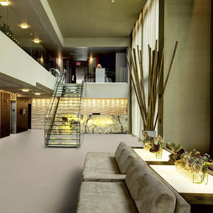 vinyl flooring / commercial / roll / smooth