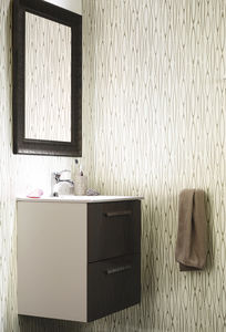 PVC wallcovering / commercial / printed / wood look