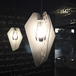 pendant lamp / original design / metal / LED