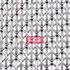 ceiling woven wire fabric / stainless steel / close-knit mesh