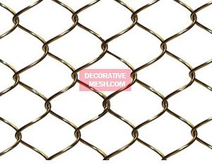 curtain wall woven wire fabric / stainless steel / aluminum / twisted