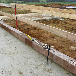 solid concrete block / for load-bearing walls / for pillars / for lintels