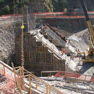 modular formwork / frame / single-sided / metal