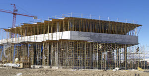 modular formwork / metal / plywood / for floors