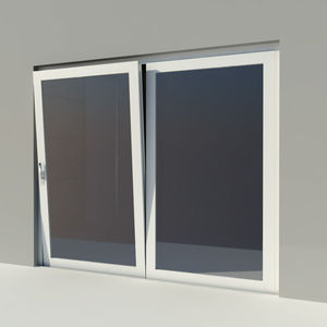 tilt-and-slide patio door / wooden / double-glazed