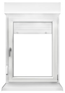 roller shutter / PVC / aluminum / window