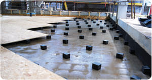 acoustic insulation / interior / for flooring / panel