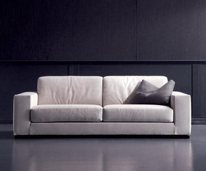 contemporary sofa / fabric / with removable cover