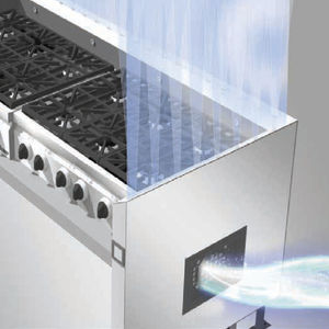 recessed air curtain / for commercial kitchens