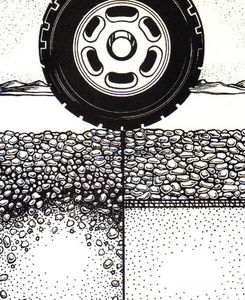woven geotextile / polypropylene / for ground stabilization