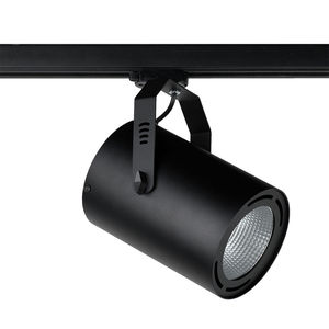 LED track light / round / aluminum / steel