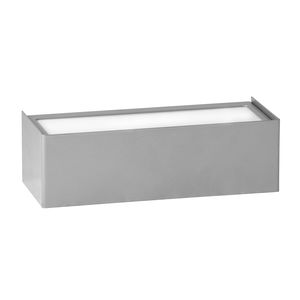 contemporary wall light / lacquered steel / polycarbonate / LED