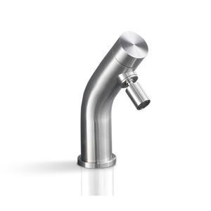 bidet mixer tap / stainless steel / bathroom / 1-hole