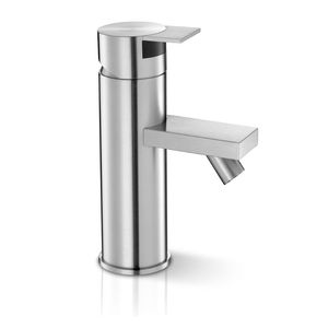 bidet mixer tap / stainless steel / bathroom / 1-hole